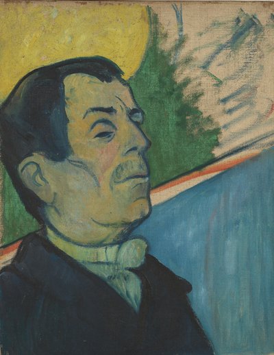 Portrait of a Man Wearing a Lavallière by Paul Gauguin